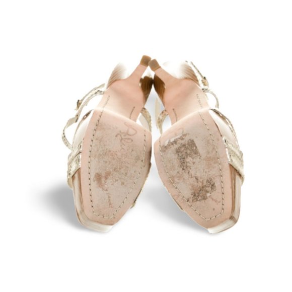 Alice + Olivia Leia Metallic Heels - Picture 6 of 6